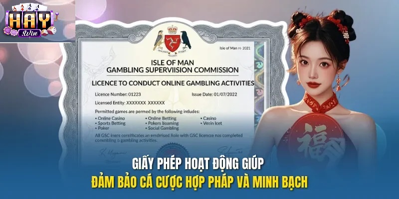 Giới Thiệu Về Giấy Phép Curacao eGaming Của Haywin